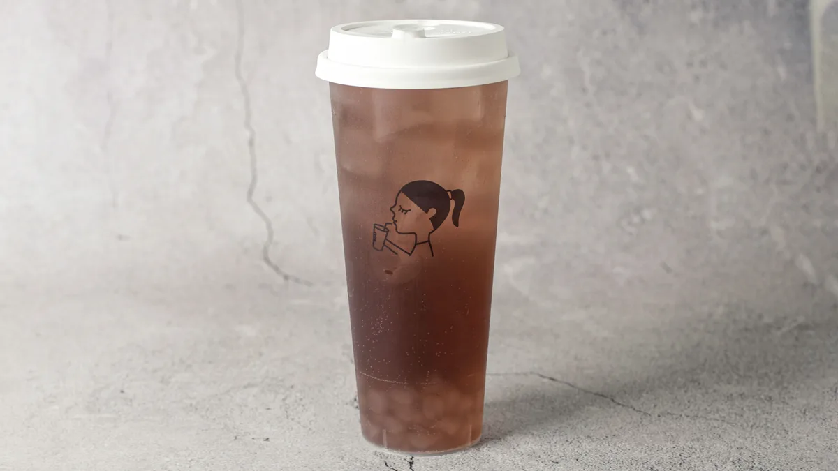 Trauben Soda mit Hantian Perlen