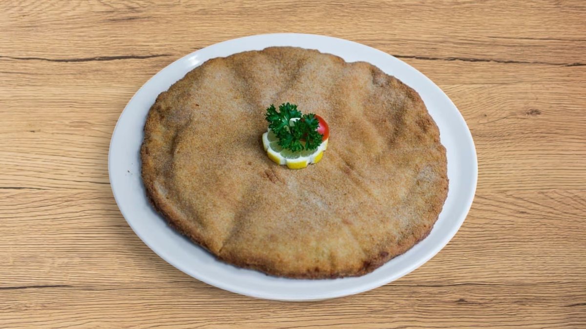 Óriás rántott szelet pulykahúsból (30 dkg)