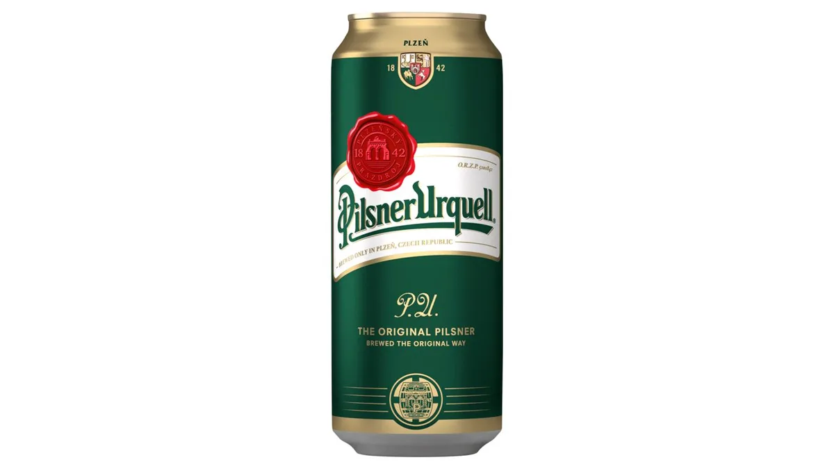 Pilsner Urquell minőségi világos sör 4,4% 0,5 l