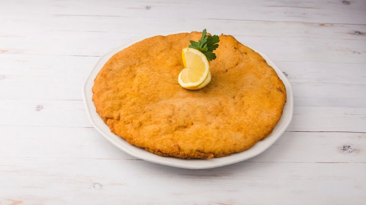 Rántott szelet csirkemellből