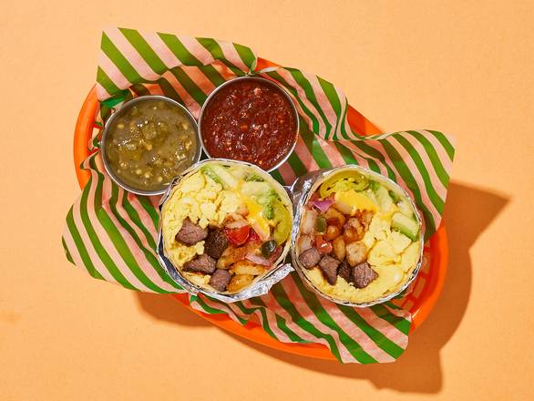 Build Your Own Breakfast Burrito