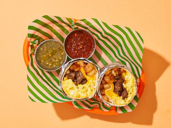 Sleepy Sausage Breakfast Burrito