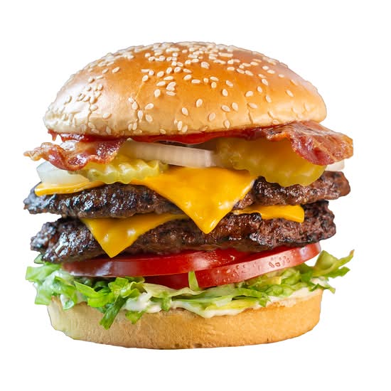 #5. Bacon Double Cheeseburger