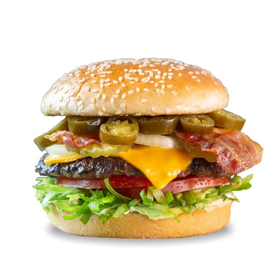 #9. Jalapeno Bacon Burger