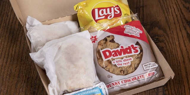 Grilled Chicken Wrap Box Lunch