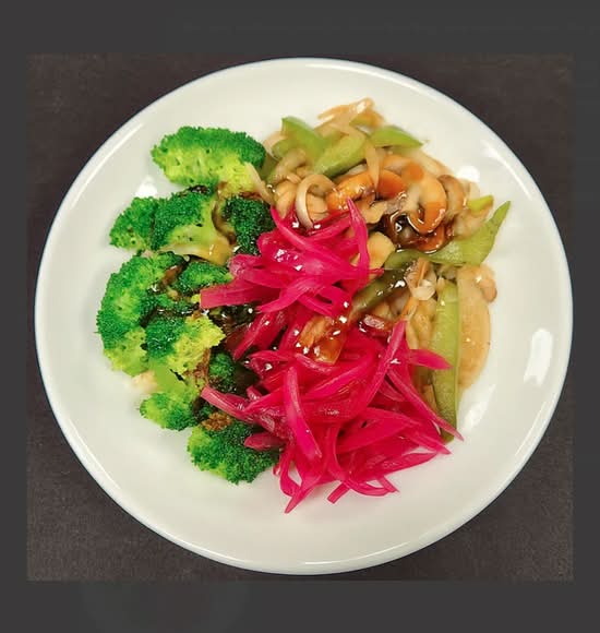 Asian Veggie Rice Bowl