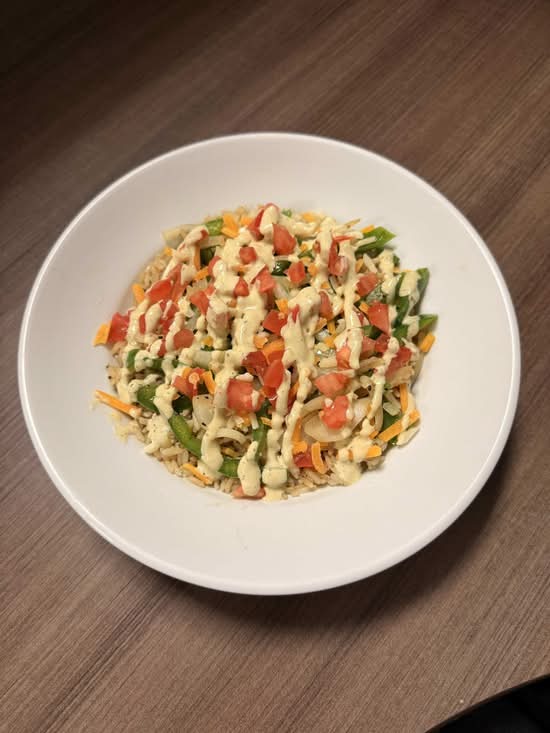 Veggie Fajita Bowl