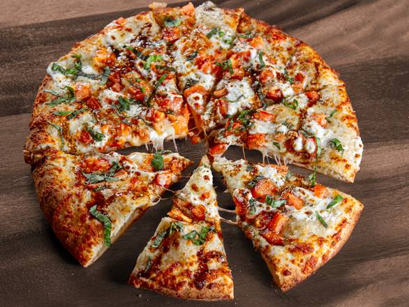 White Caprese Pizza - 10 Inch