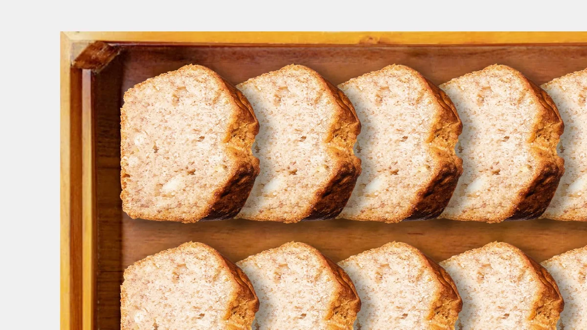 Banana Bread Plate