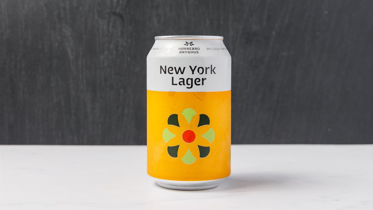 New York Lager, Nørrebro Bryghus 5,2% 0,33 l