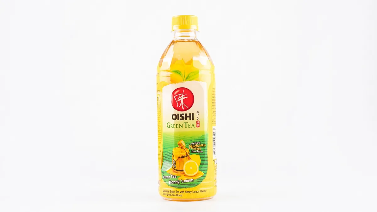 OISHI Green Tea with Honey Lemon Flavour 0,5L