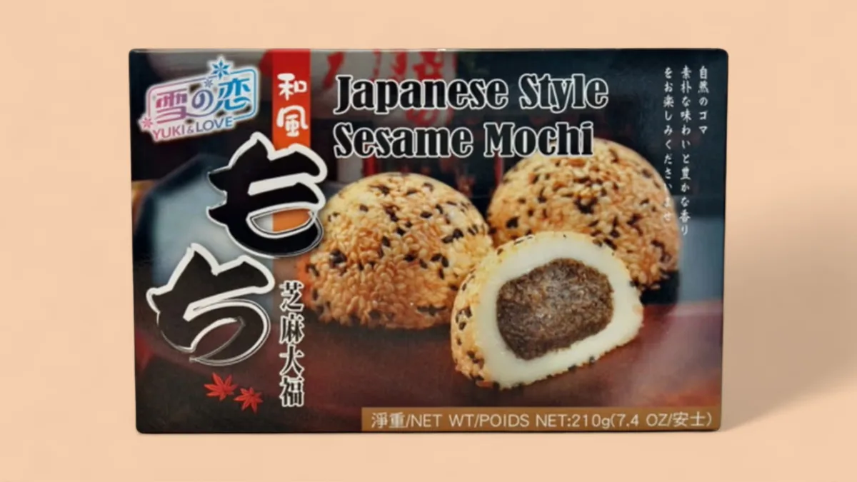 YUKIandLOVE Japanese Style Sesame Mochi