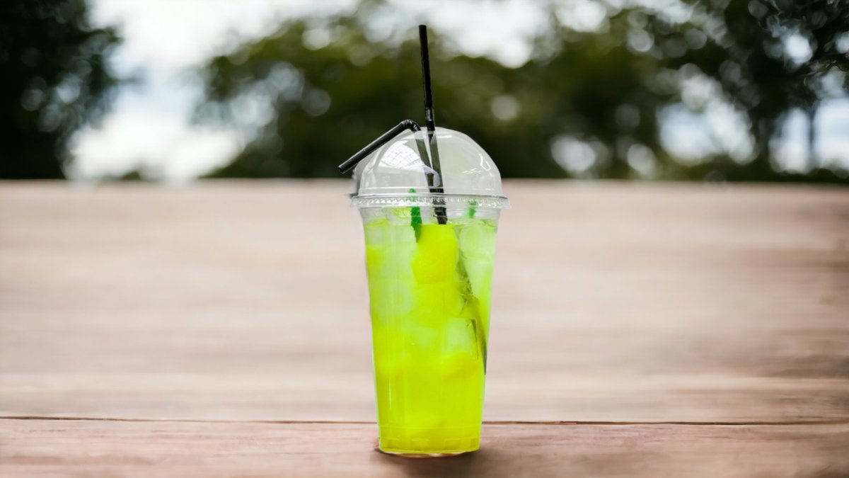 Zöldalmás limonádé