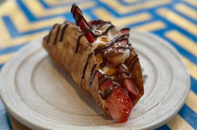 Churro Crunch Taco (Vegetarian)