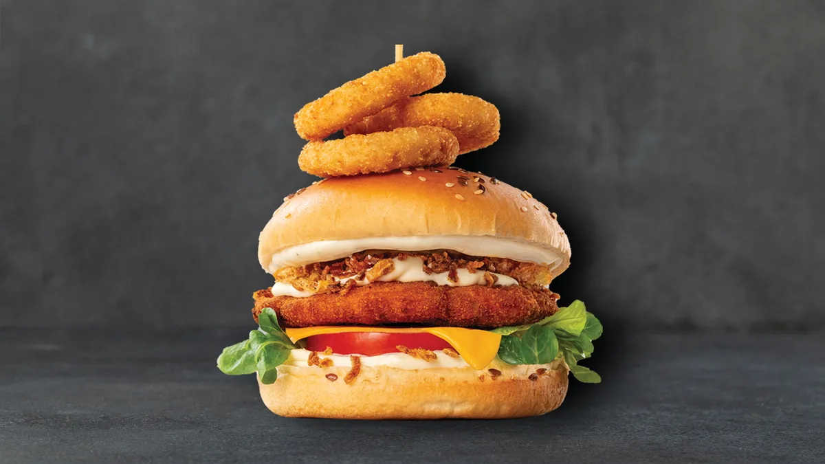 Alpesi csibe burger