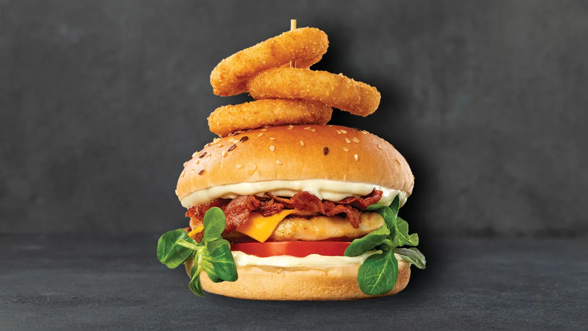 Grill csibe burger