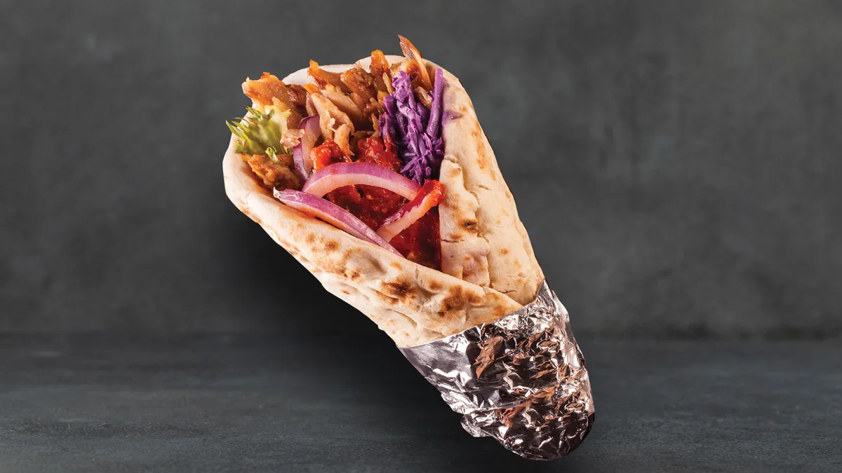 Gyros görög pitában