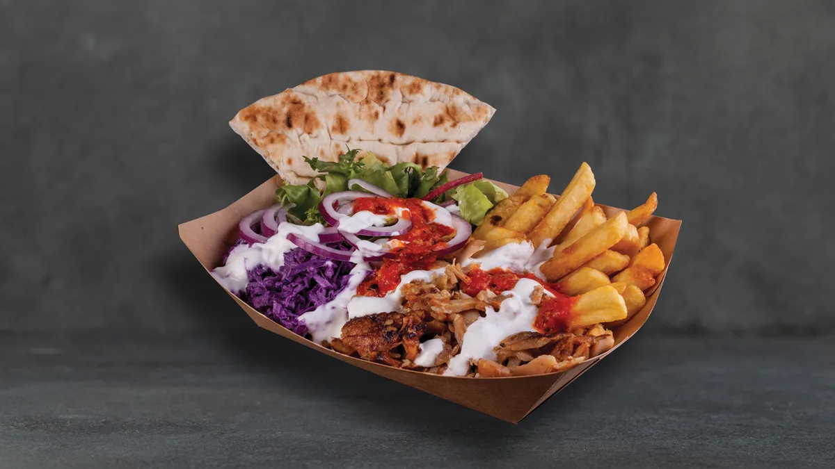 Gyros tál