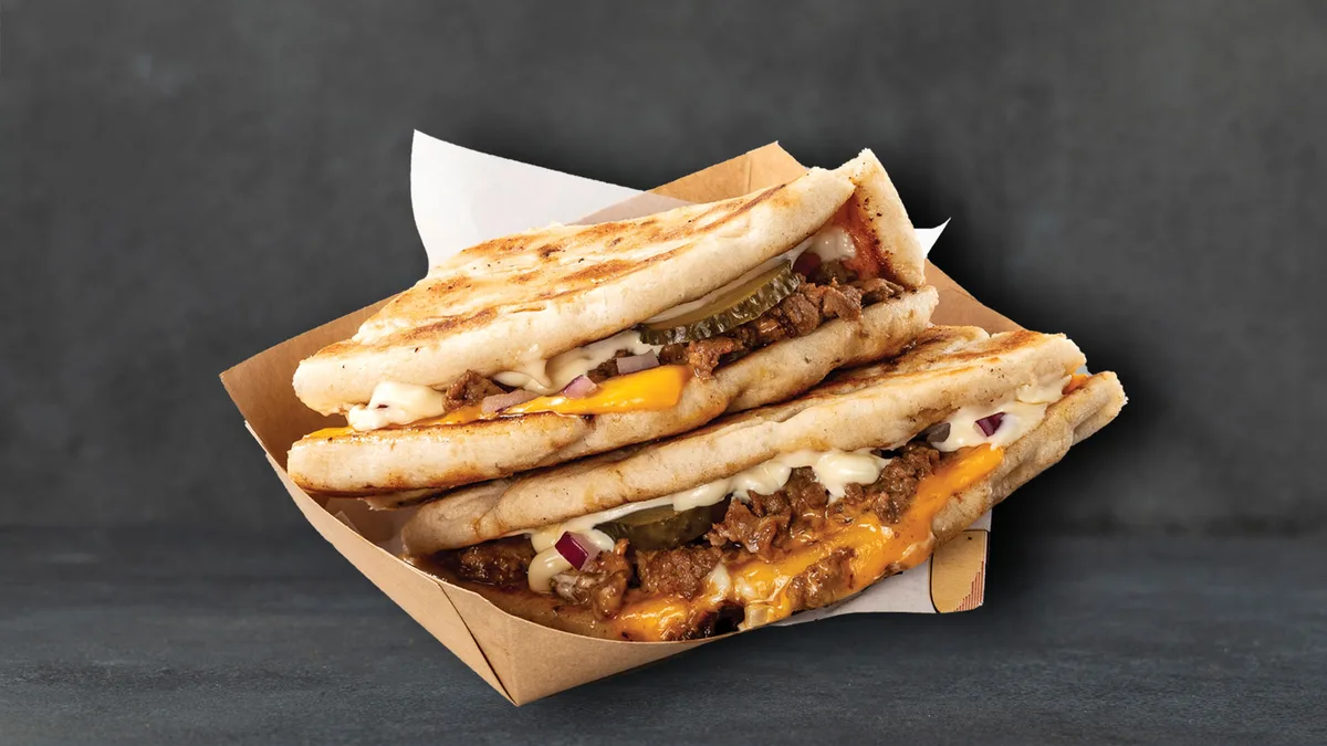 Beefandcheese flatbread