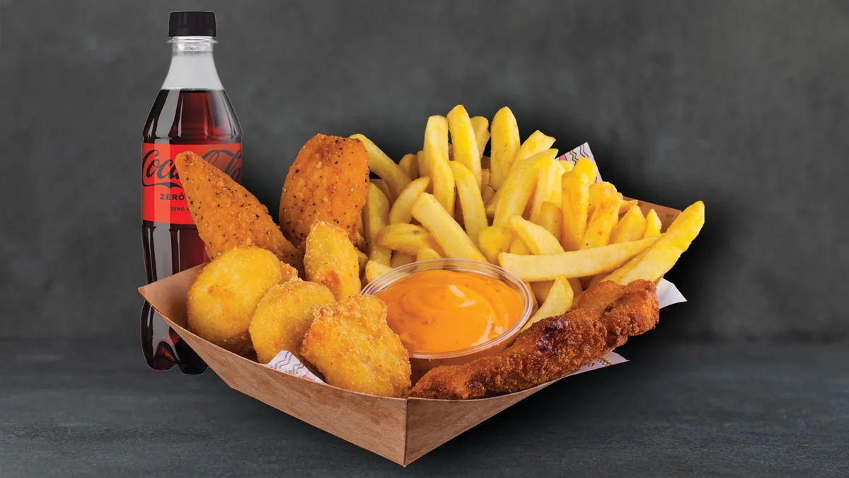 Csirkés box