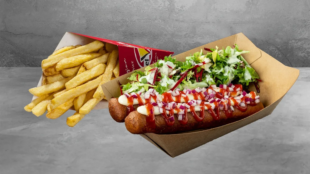Frikandel Special választható krumplival