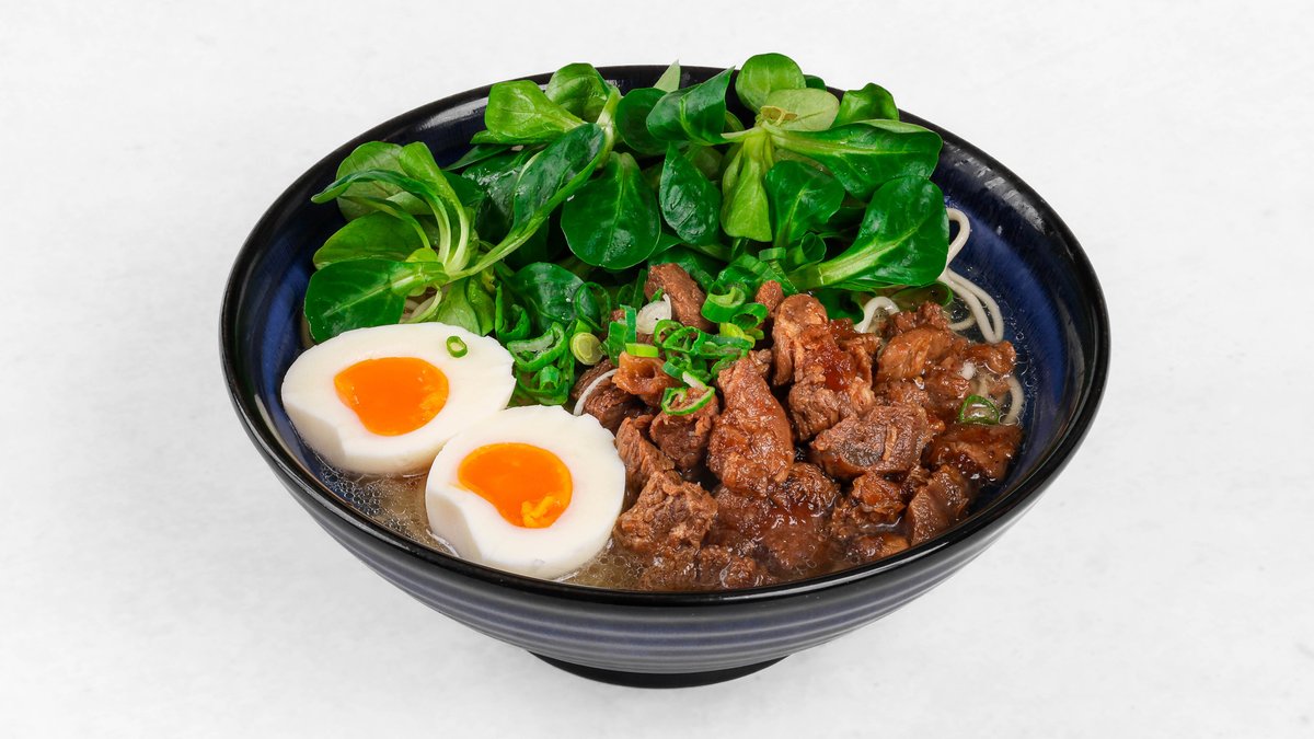 Ramen z govedino
