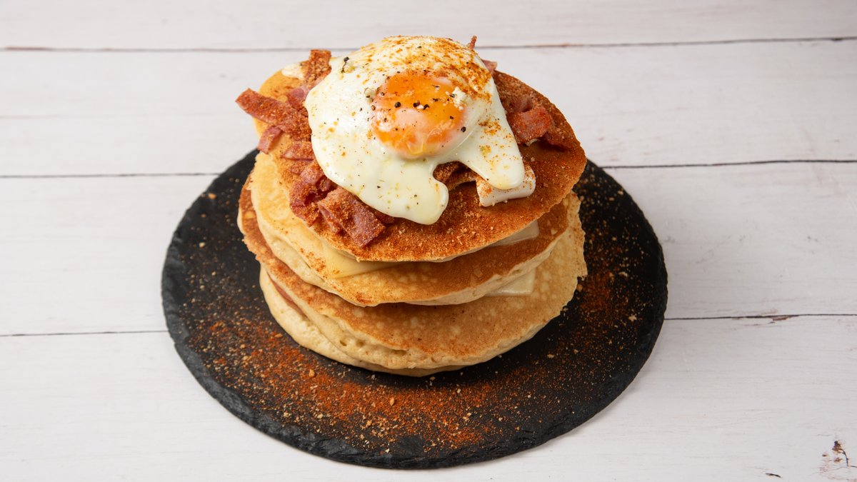 Bell Square Pancakes