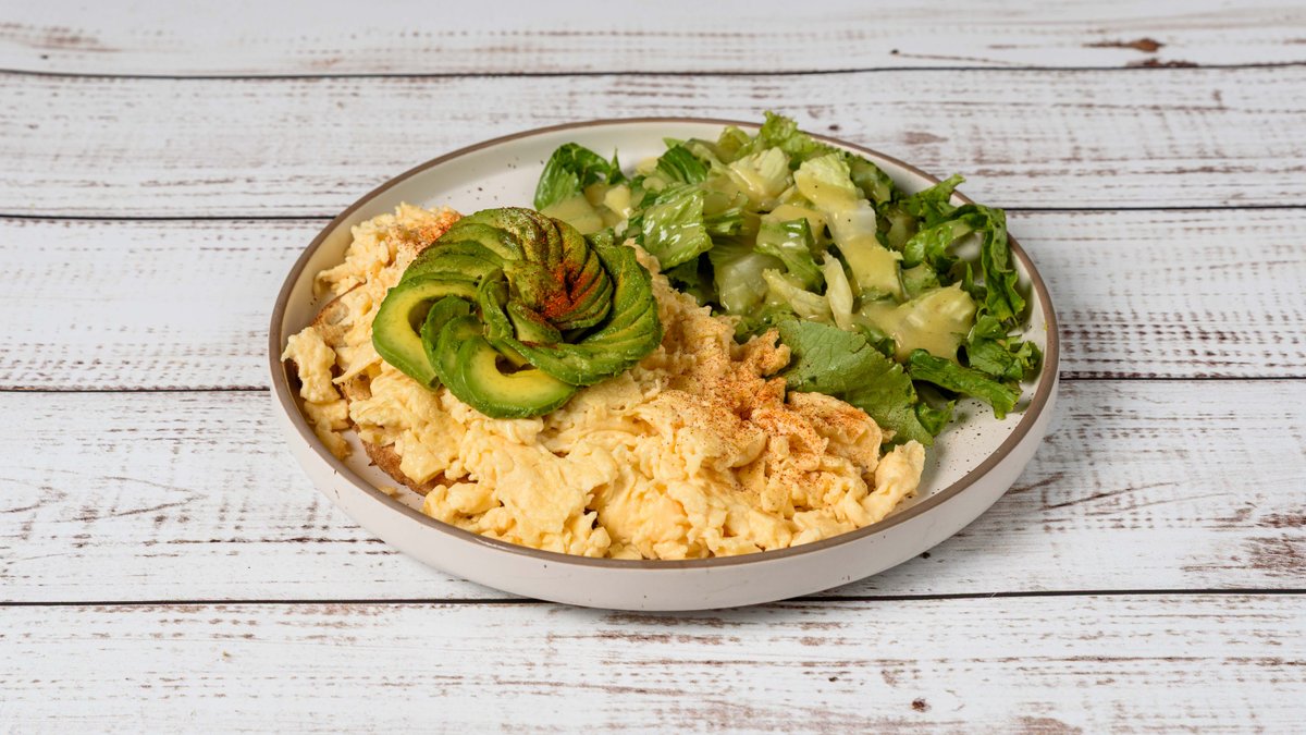 Scrambled Εggs Avocado