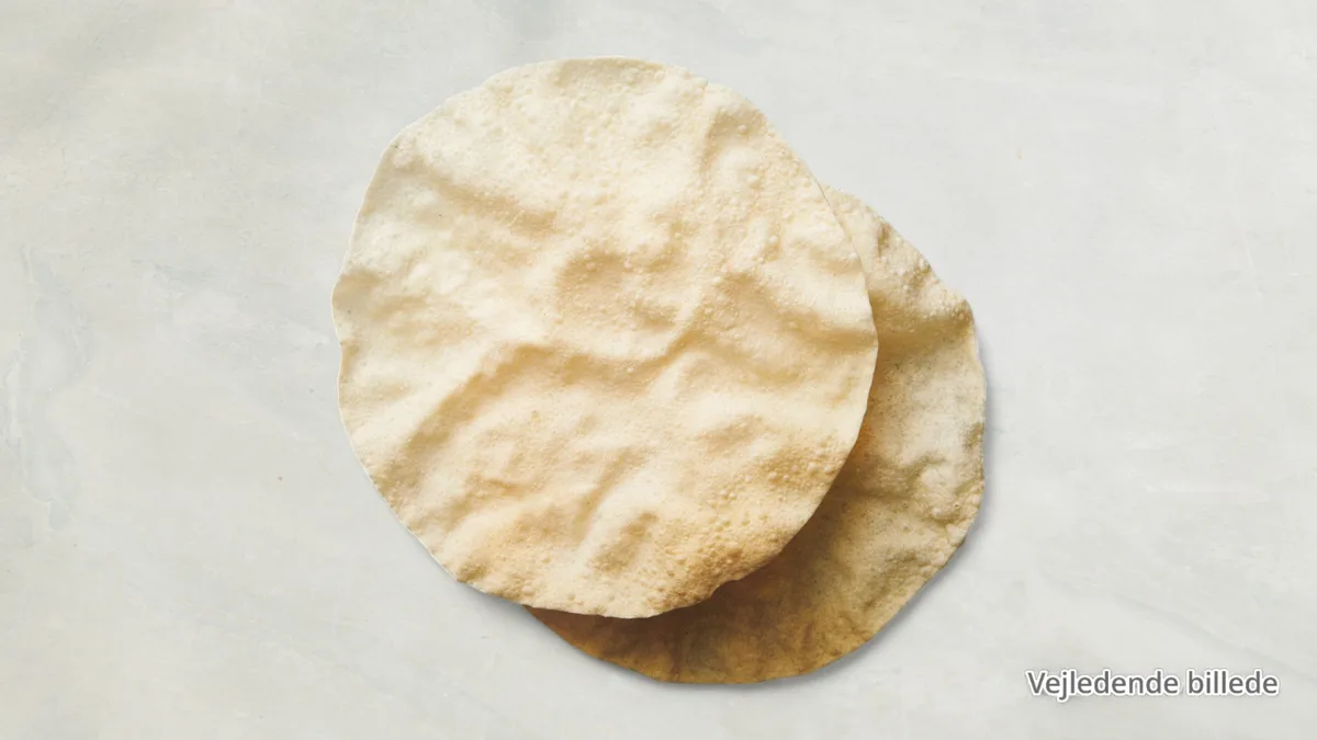 Papadoms med dyp