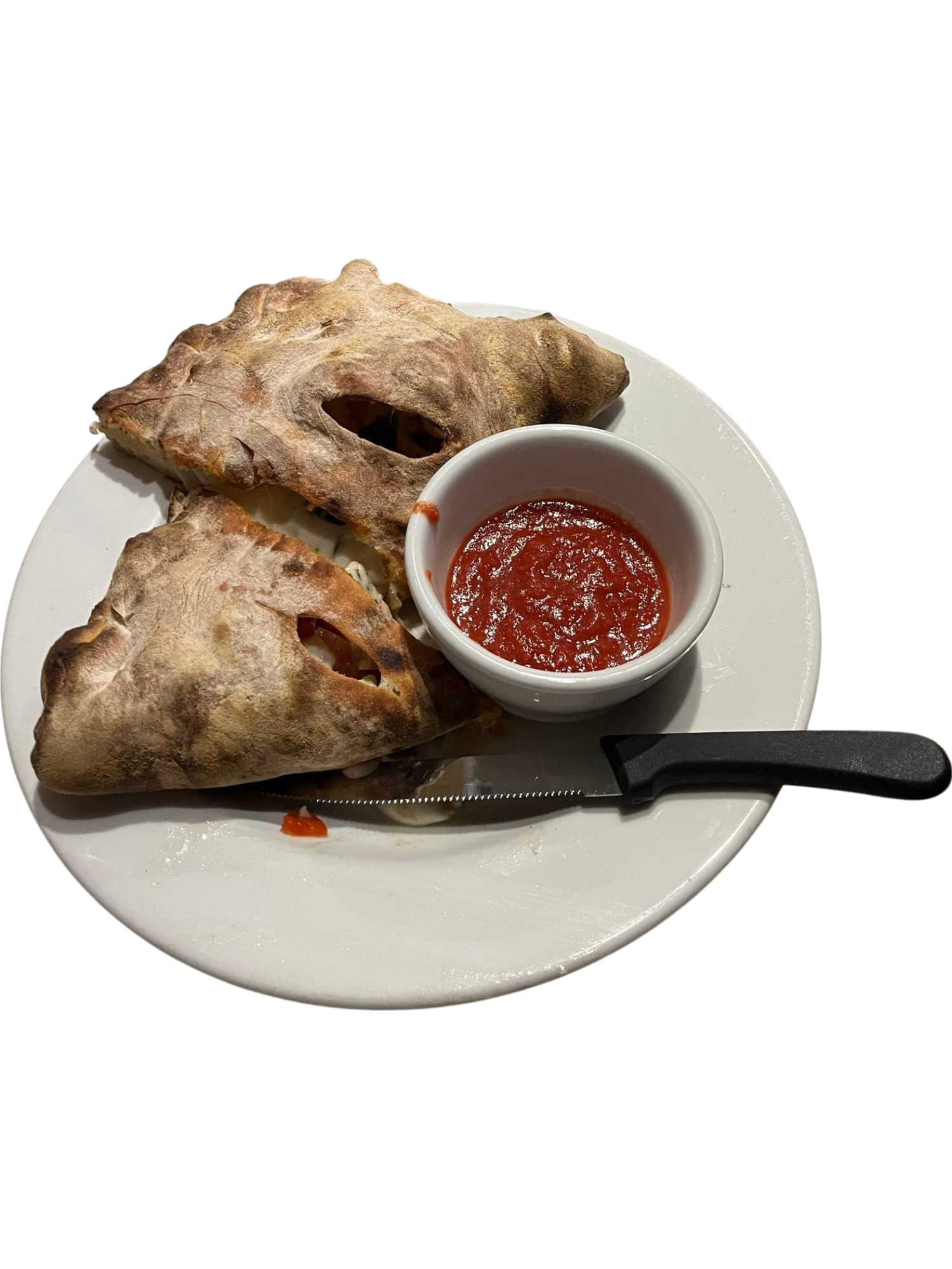 DIY 1 Topping Calzone
