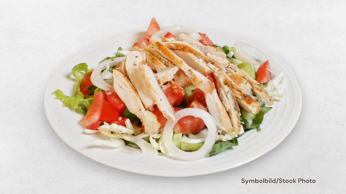 Hühnerbruststreifensalat