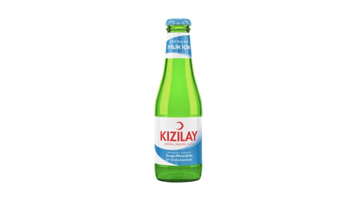 Kizilay Mineralwasser Glasflasche 0,2l
