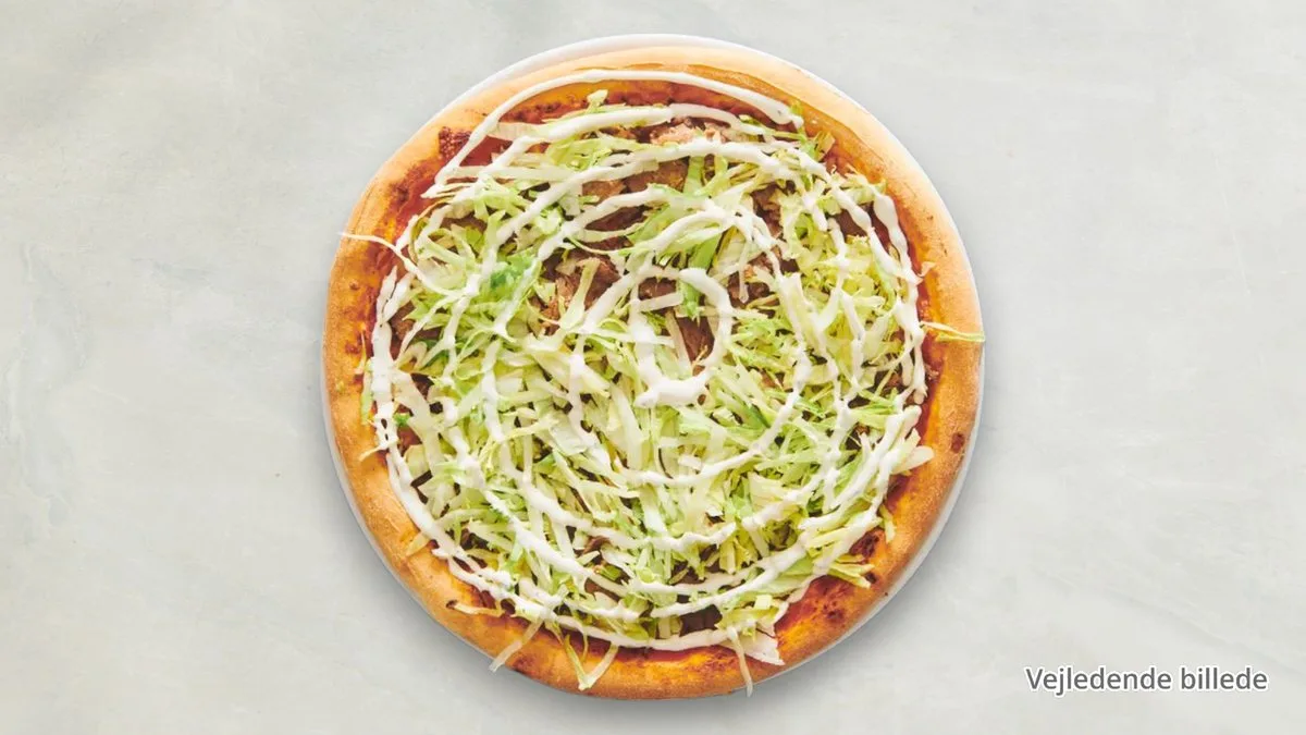 17. Salat Pizza