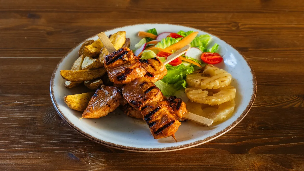 Marinated Chicken Souvlaki