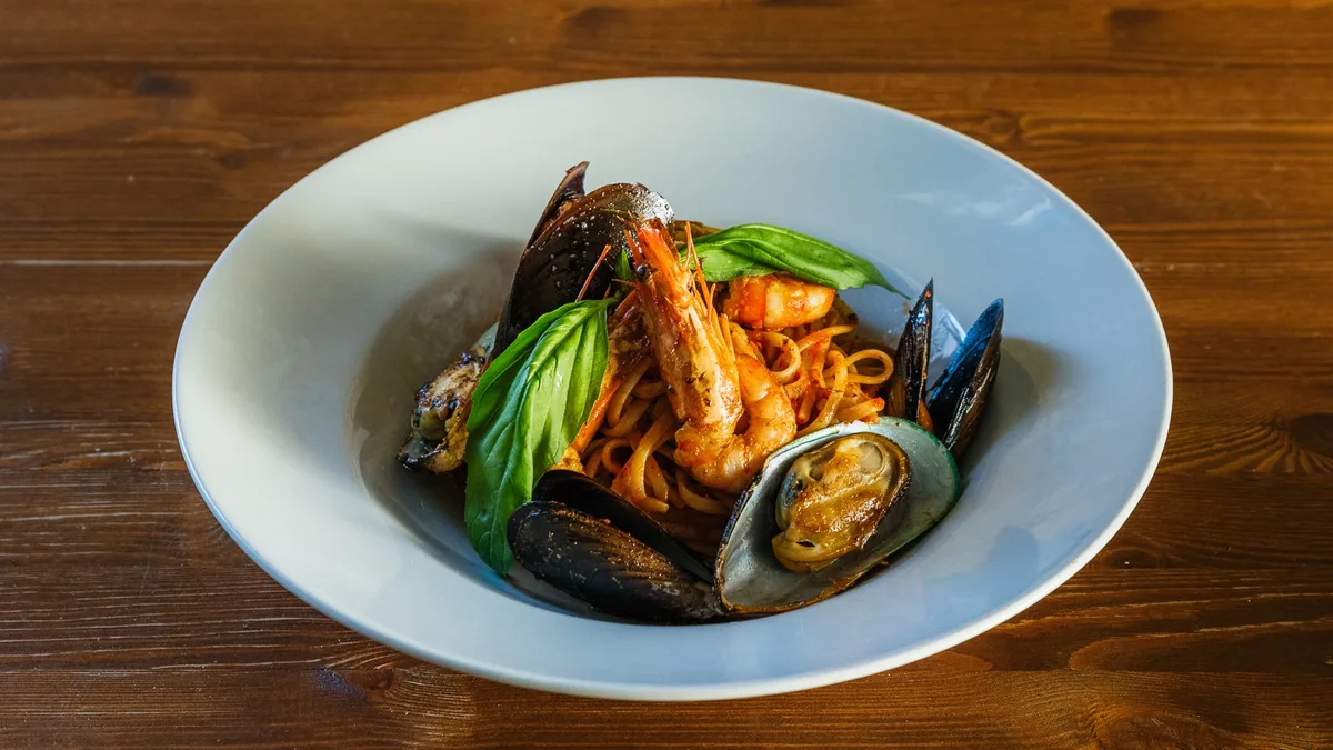 Seafood Linguine