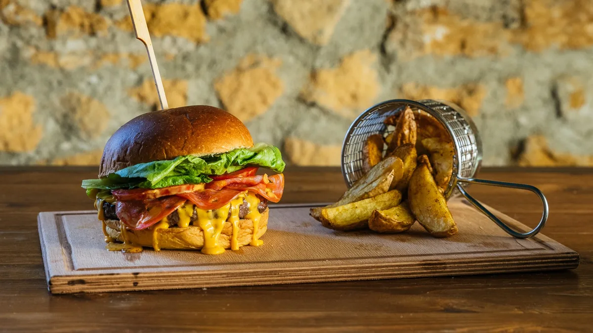 Spicy Italian Burger
