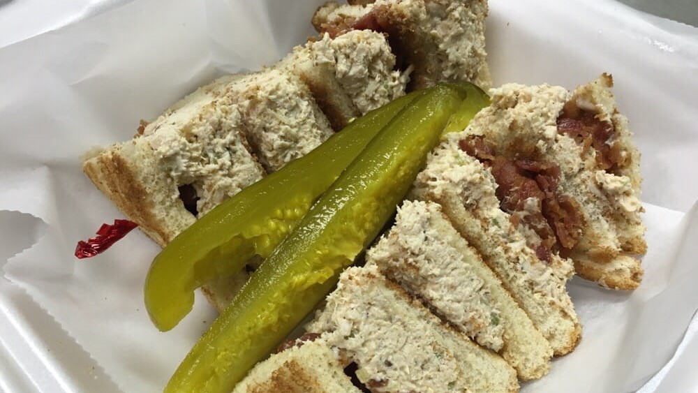 Chicken Salad Club Sandwich