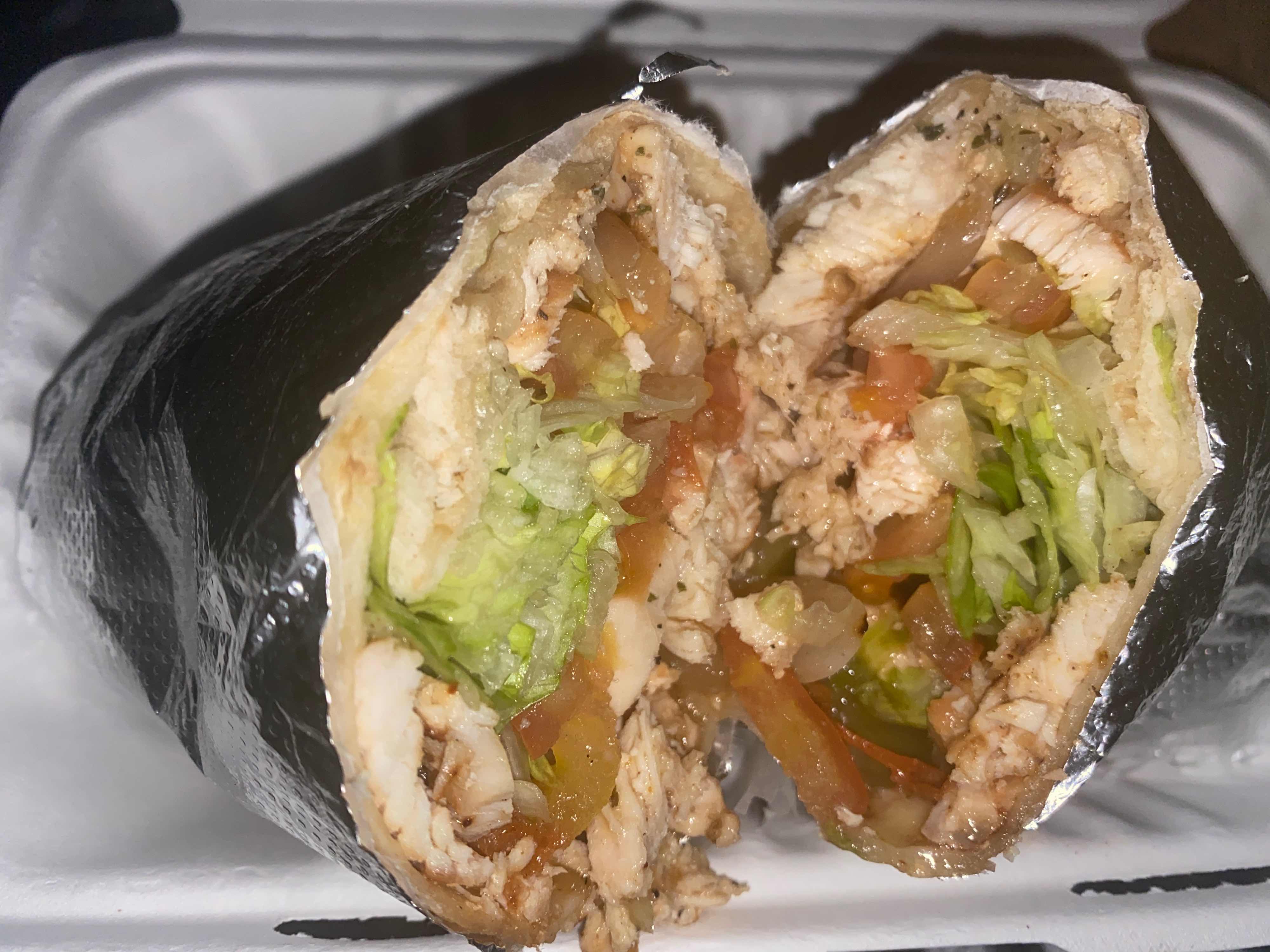 Grilled Chicken Wrap