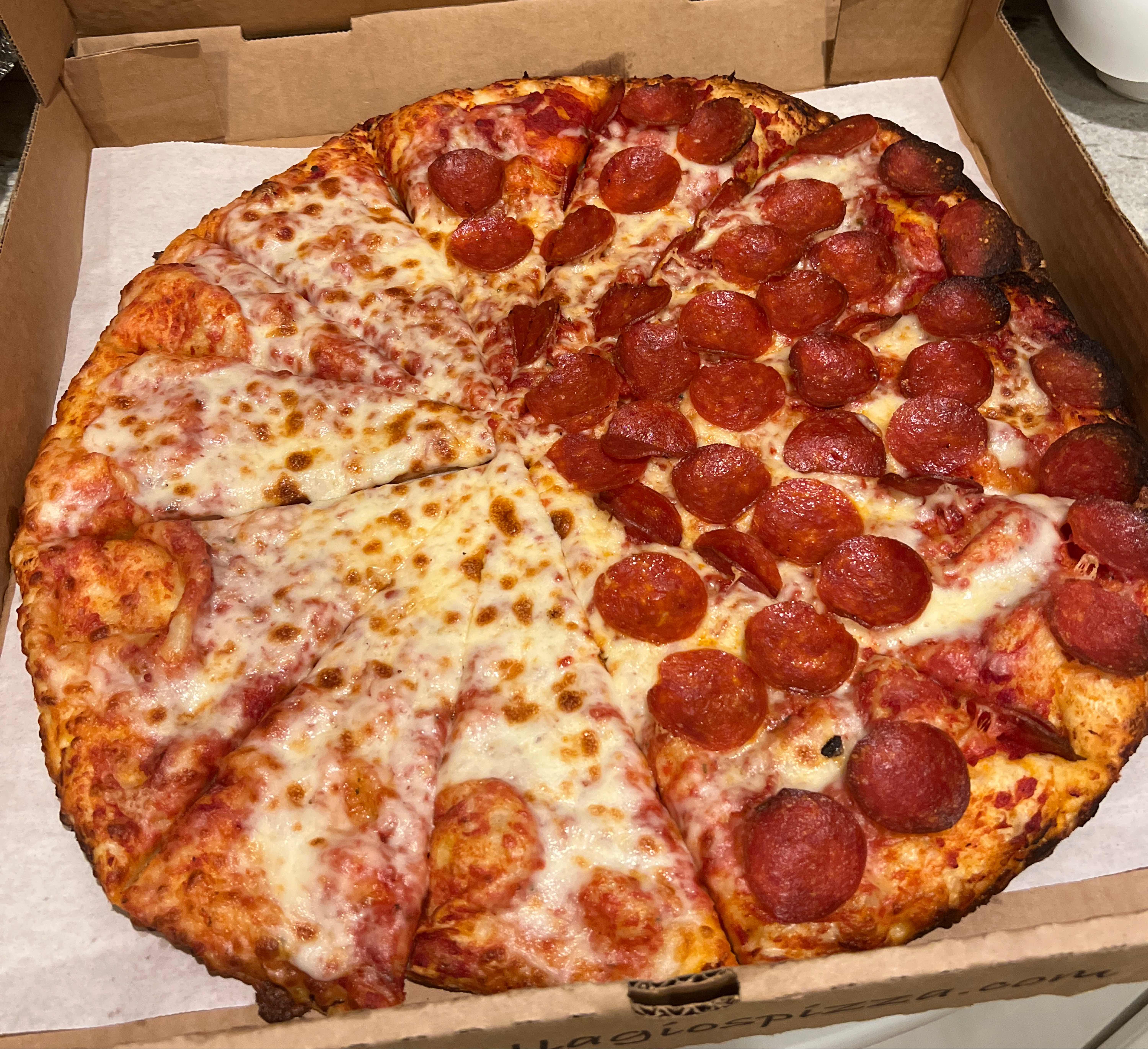 Half and Half Pizza (Large)