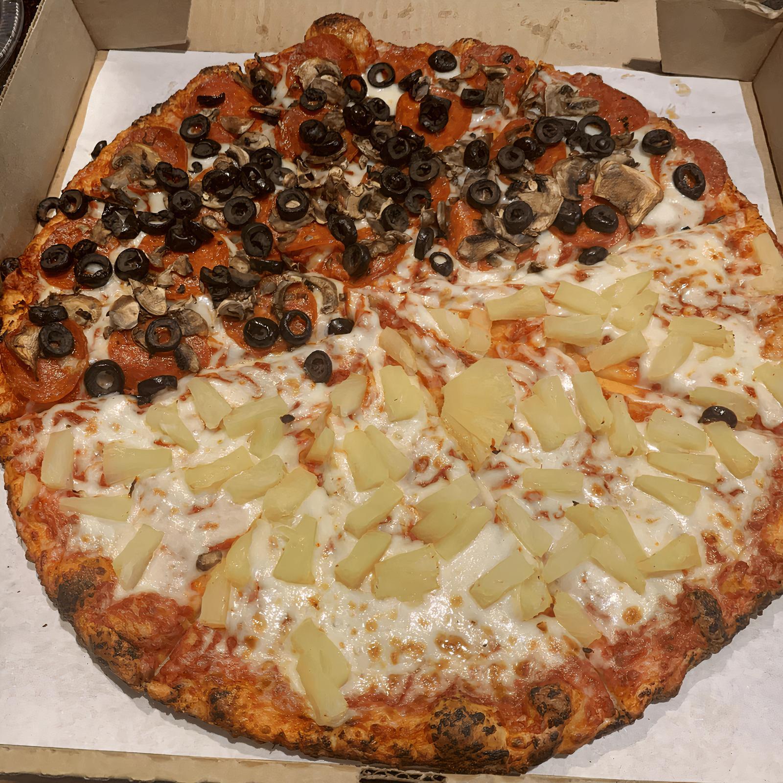 Specialty Half and Half Pizza (Large)