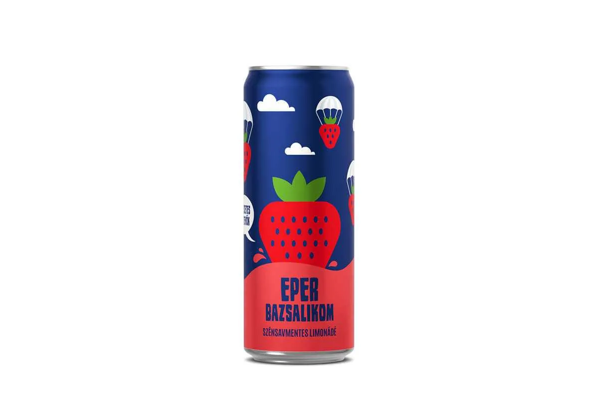 Bellozzo Limonádé Eper-Bazsalikom