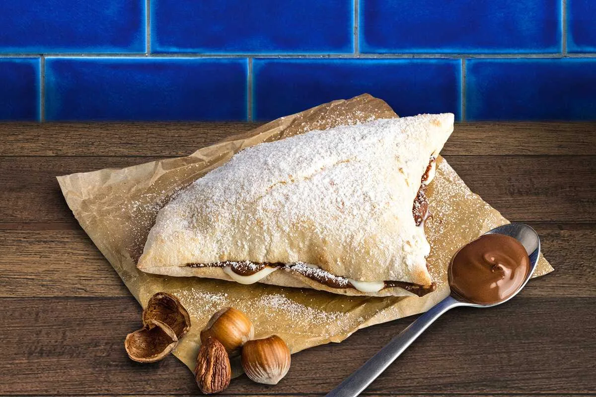 Nutellás-Mascarponés Calzone