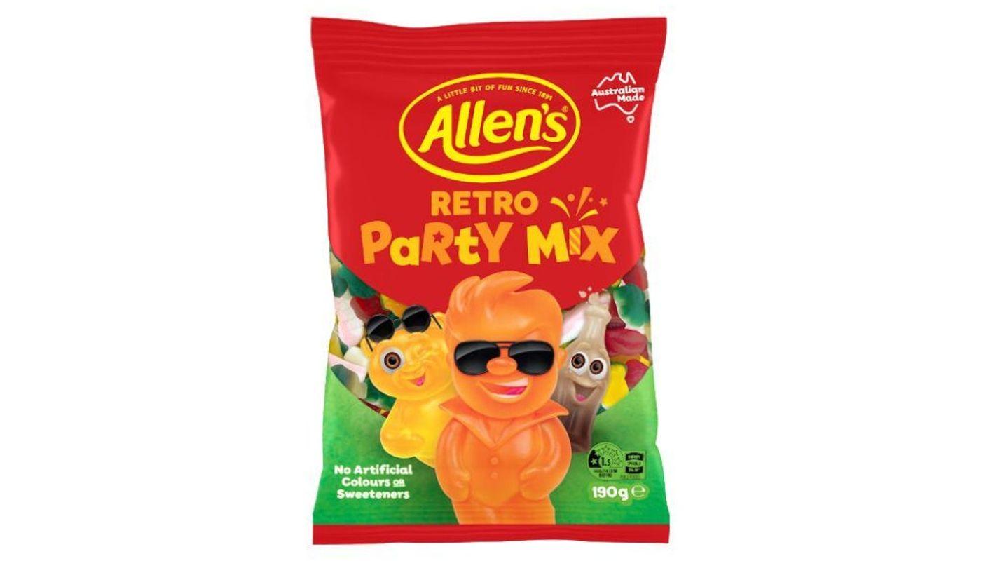 Allen's Retro Party Mix 190g