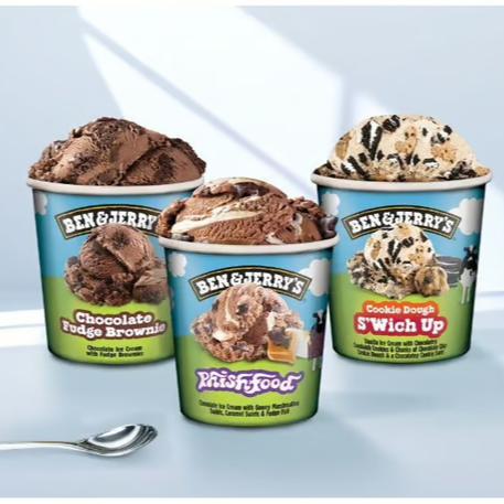 Ben and Jerrys 3 Pint Combo