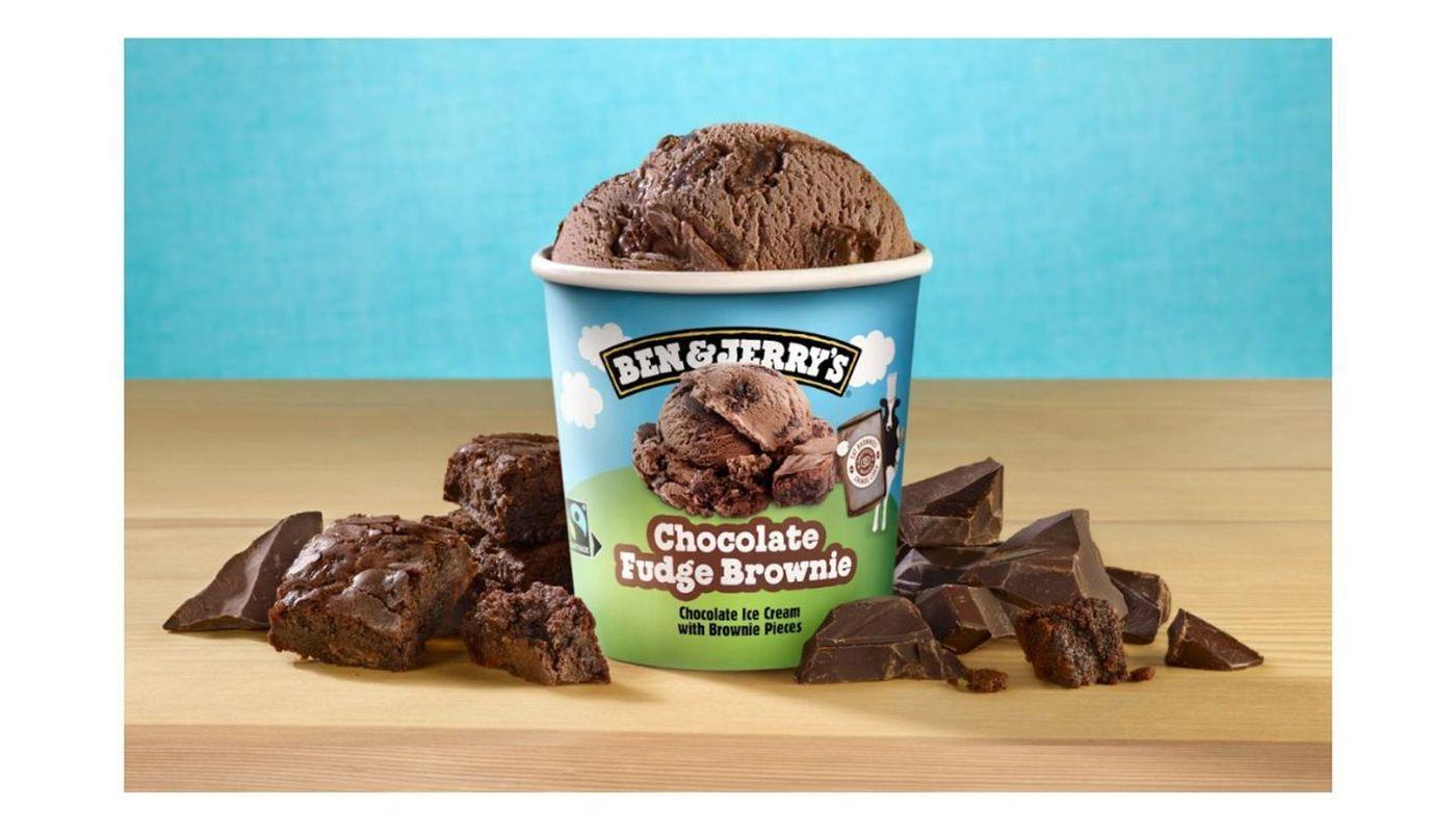 Ben and Jerry's Choc Fudge Brownie Ice Cream 458mL Tub