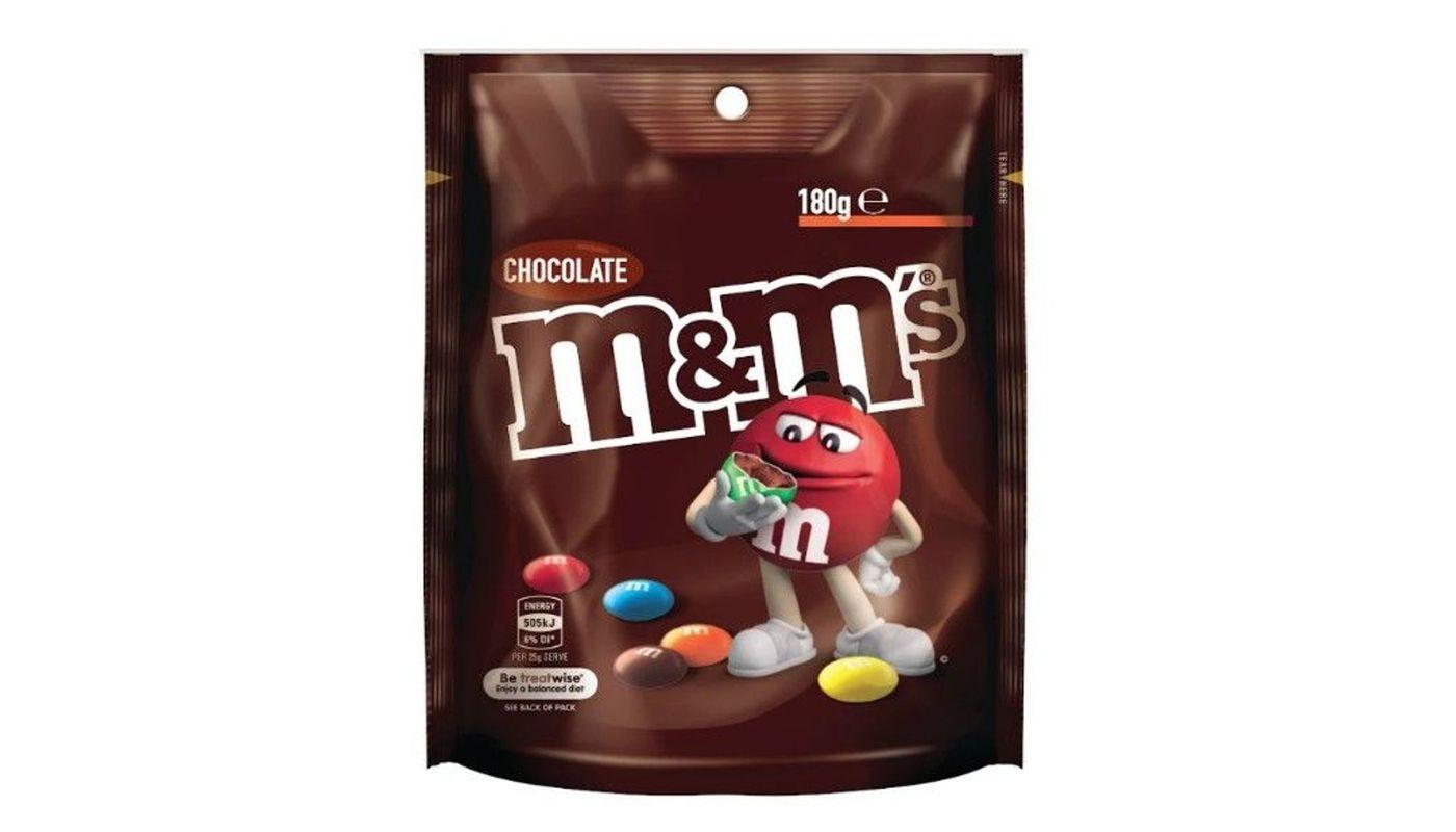M and M'S Milk Chocolate 180g