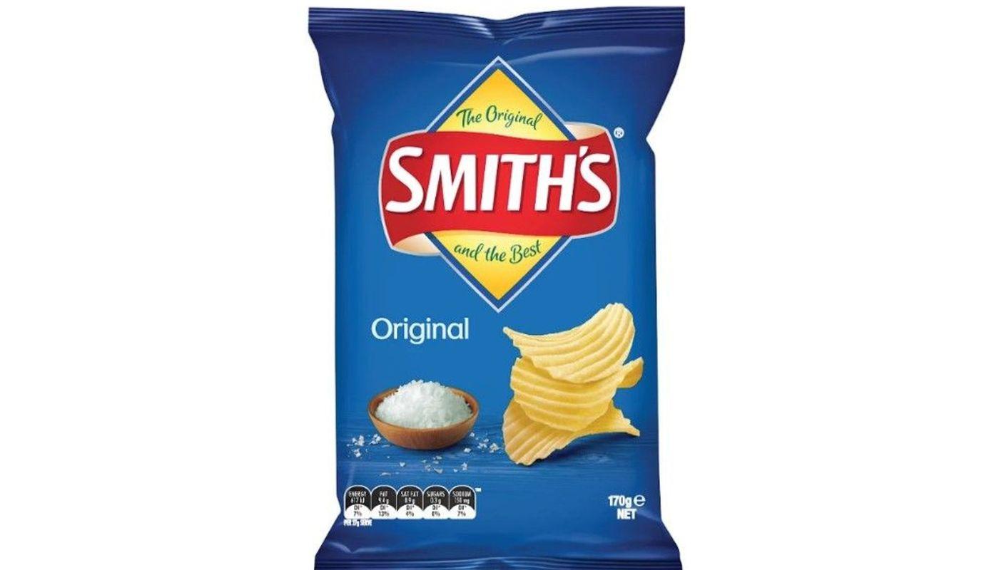 Smith's Crinkle Cut Chips Original 170g