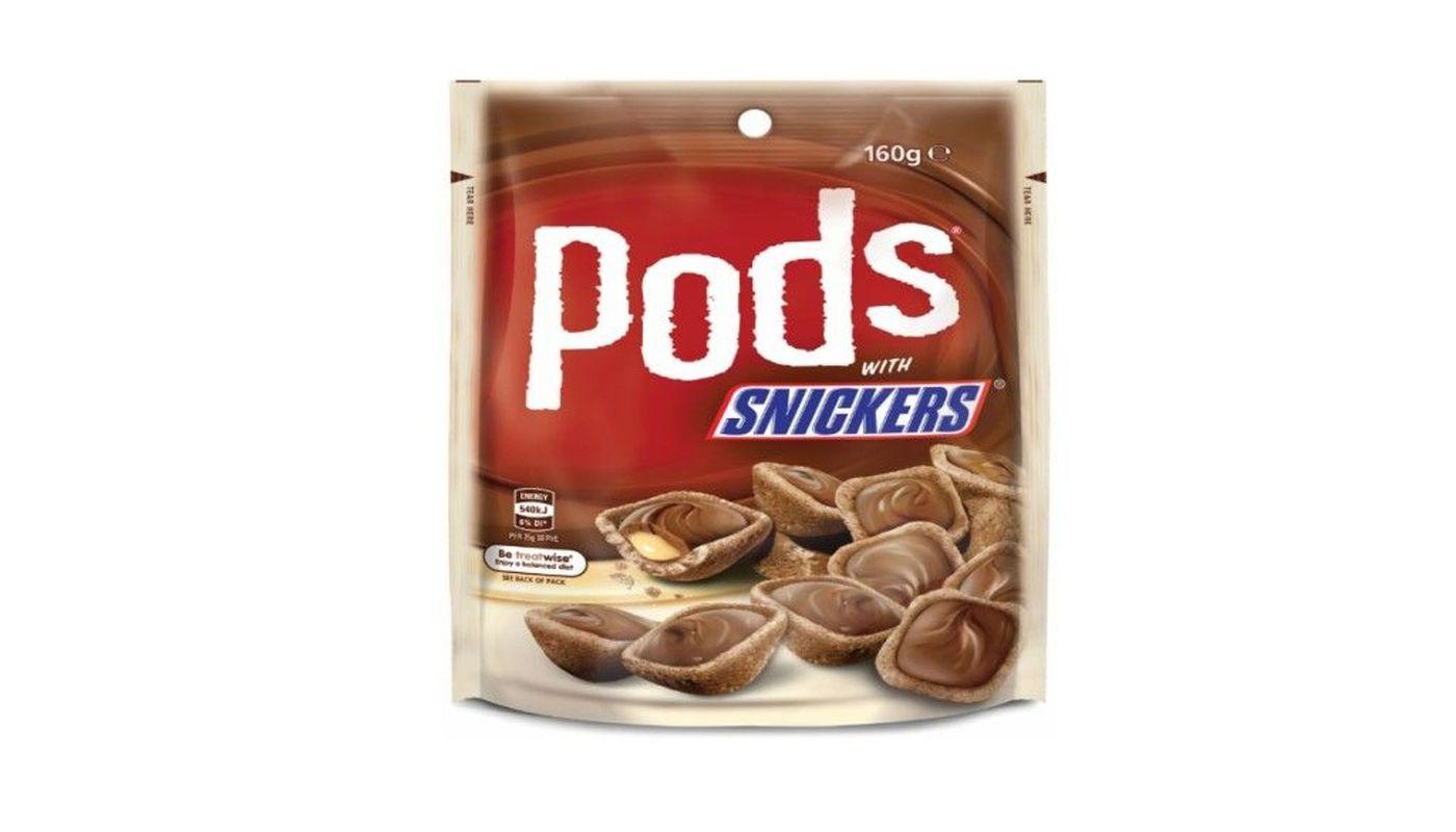 Snickers Pods 160g