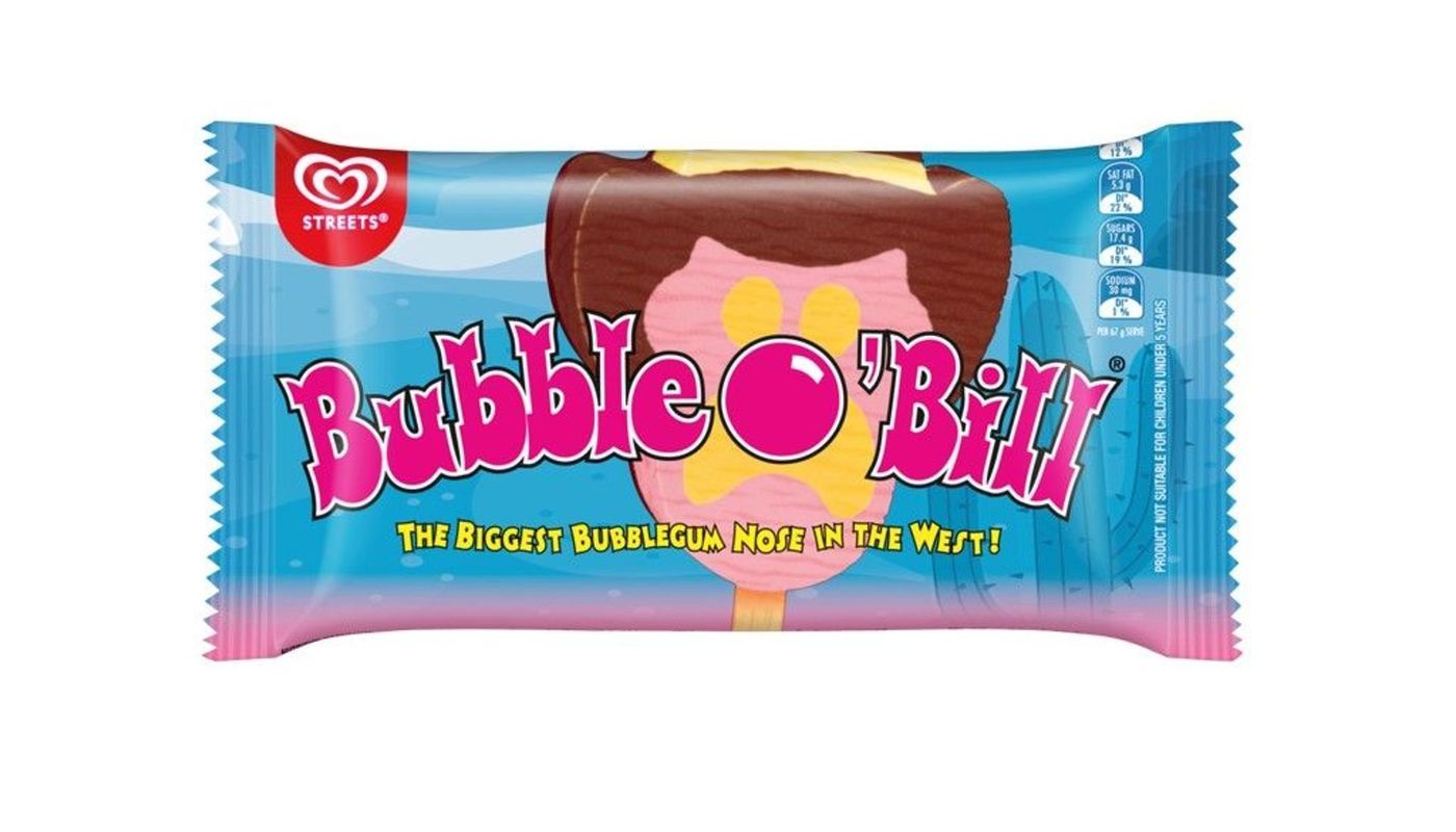 Streets Bubble O Bill Ice Cream 80 ml