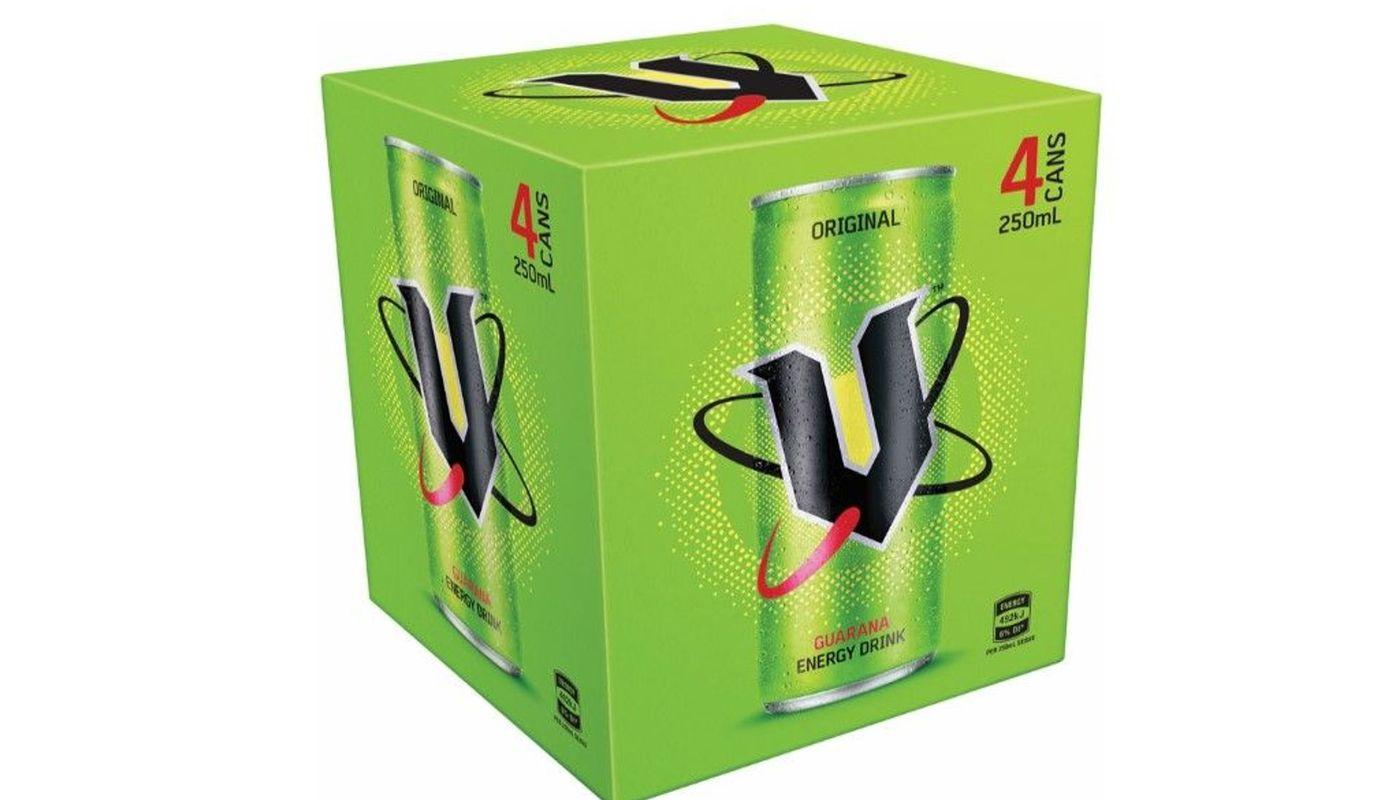 V Energy 250ml 4 Pack